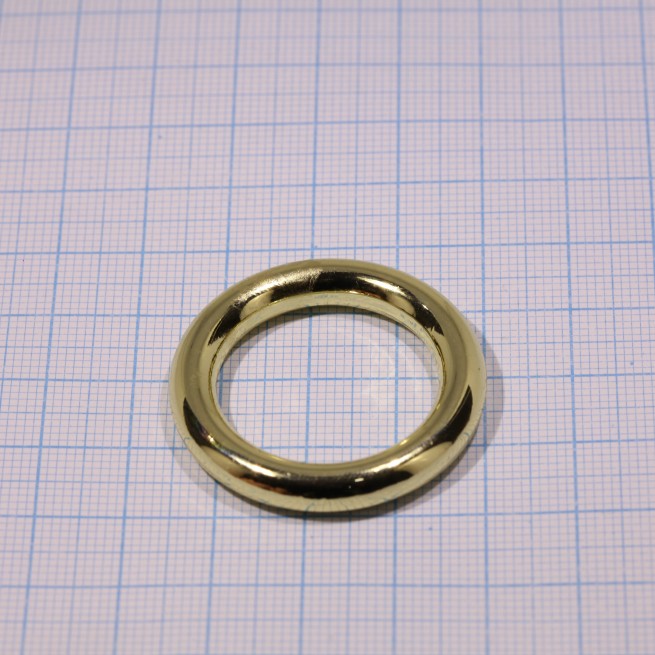Кільце ЗОЛОТО 25 мм лите