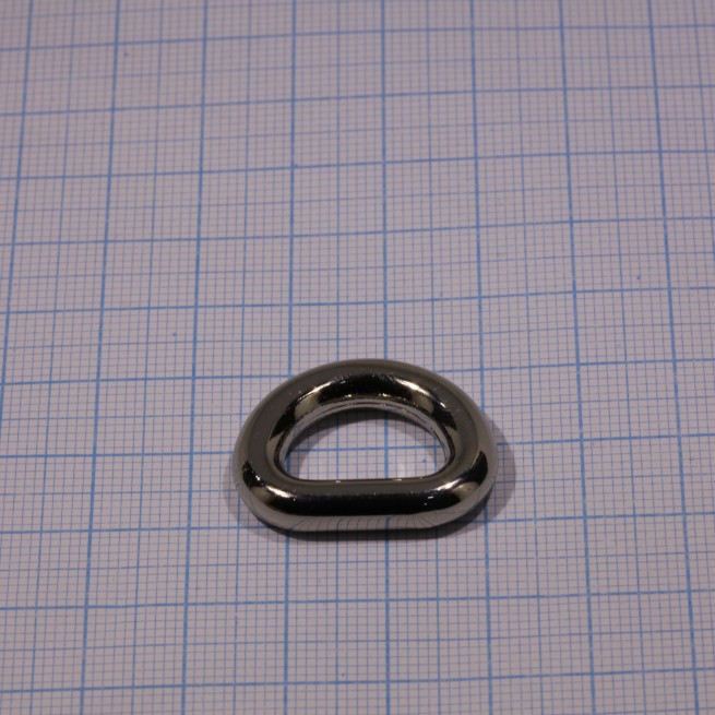 Півкільце НІКЕЛЬ 15х5 мм