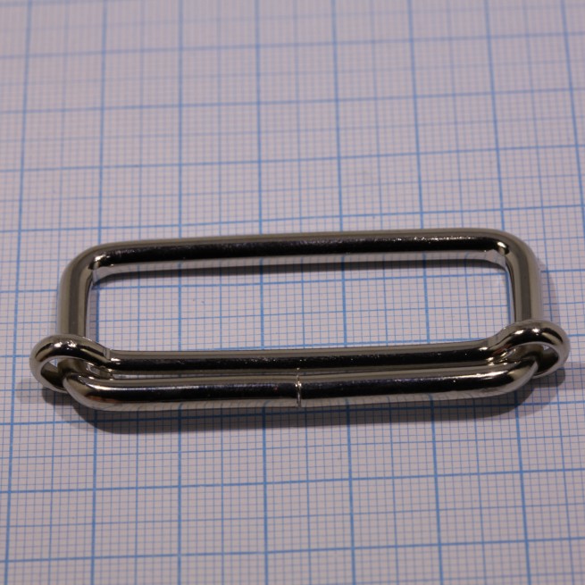 Рамка НІКЕЛЬ 50х20х4 мм з рухомою перегородкою