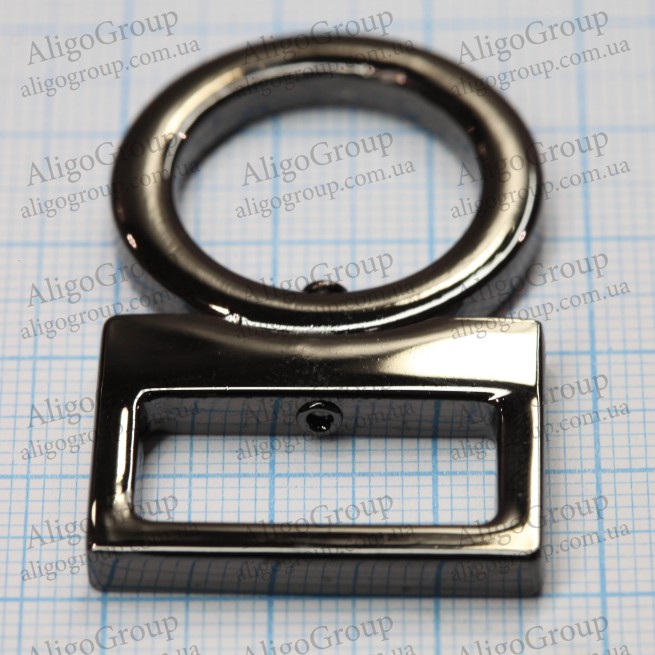 Рамка ЧОРНИЙ НІКЕЛЬ з кільцем 20 мм тип 23604