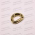 Півкільце ЗОЛОТО 15х5 мм