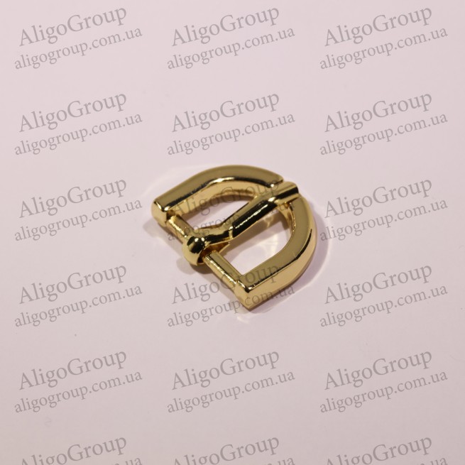 Пряжка ЗОЛОТО 15 мм арочна