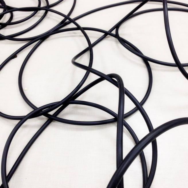 Шнур-ущільнювач гумовий 8 мм чорний