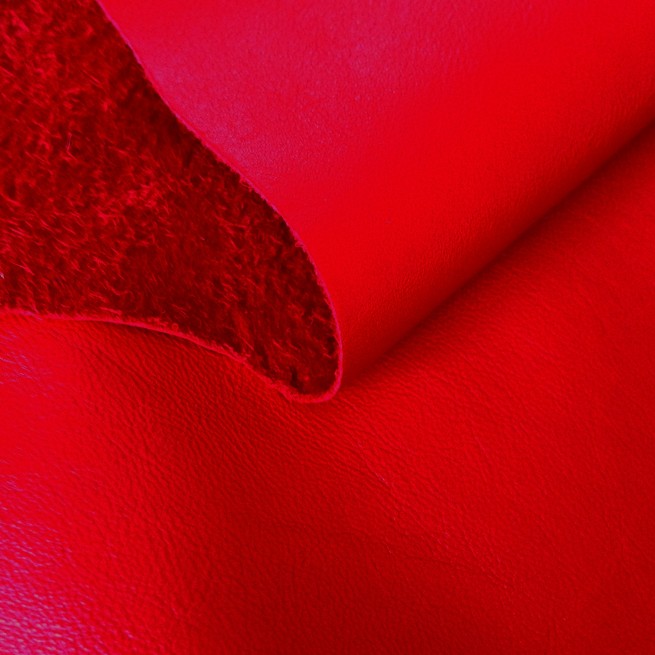 Шкірпідклад яловий червоний 0,7-0,9