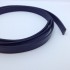 Шнур шкіра 10х2 мм тип U0658 темний синій плоский Італія