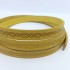Шнур шкіра STAMP 10х2 мм тип U0659 жовтий Італія
