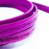 Шнур шкіра STAMP 8х2 мм тип U0573 / 1 рожевий фуксія Італія