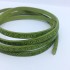 Шнур шкіра STAMP 5х2 мм тип U0655 зелений плоский Італія