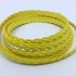 Шнур КОСИЧКА 3х3 мм тип U0612 жовтий лимон Італія
