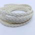 Шнур КОСИЧКА 3х3 мм тип U0612 білий Італія