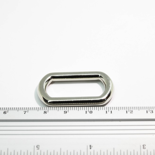 Рамка НІКЕЛЬ 25x12 мм тип C4244