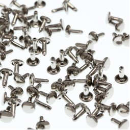 Хольнітени НІКЕЛЬ 7x8 мм ніжки двосторонній