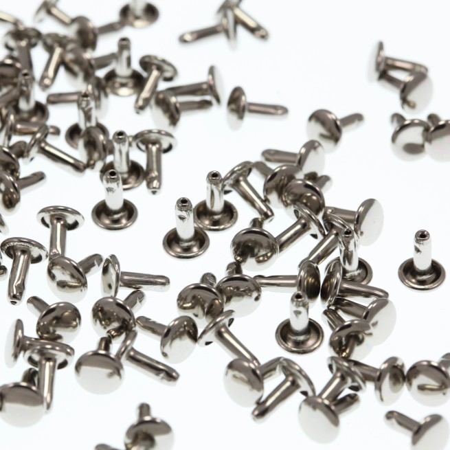 Хольнітени НІКЕЛЬ 7x8 мм ніжки двосторонній