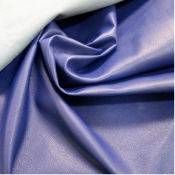 Кожа одежная стрейч Magisco синий индиго 0,5-0,6 Франция