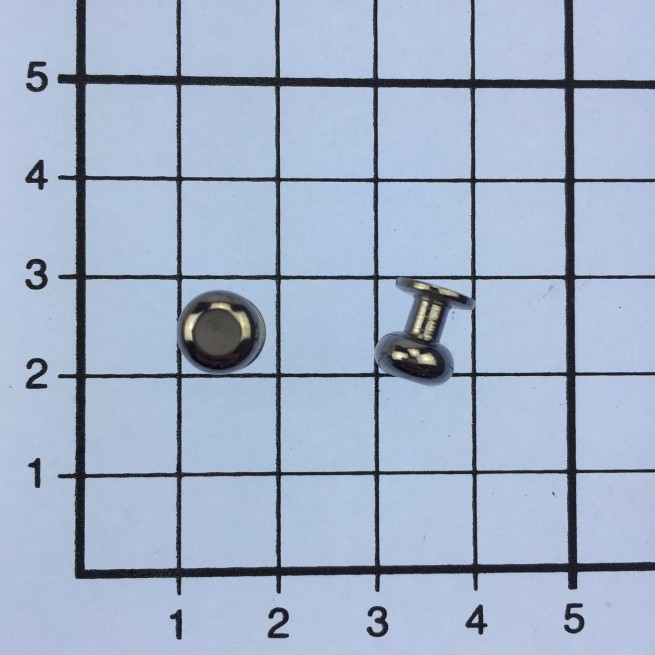 Шпилька кобурна НІКЕЛЬ 4х8 мм тип C3080 без гвинта