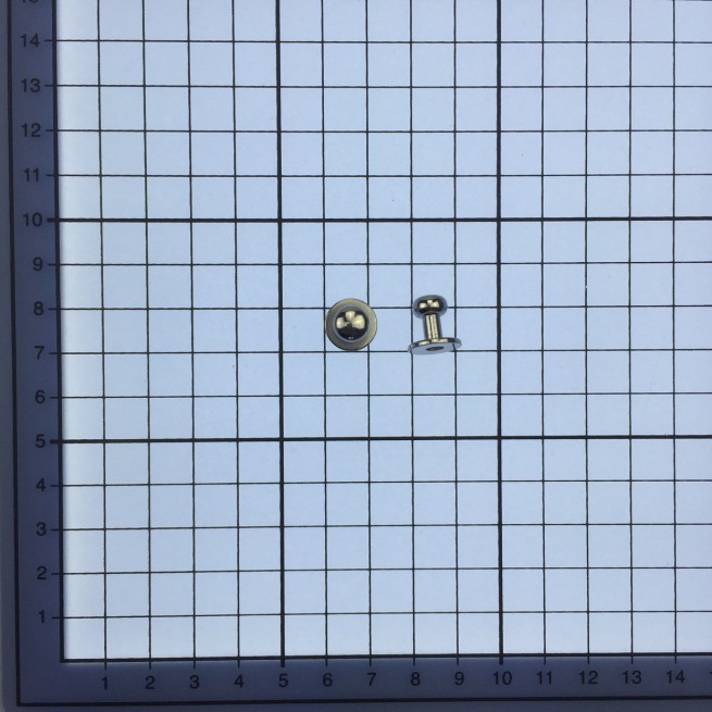 Шпилька кобурна НІКЕЛЬ11х8 мм тип C3083 без гвинта