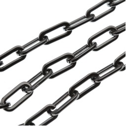 Ланцюг декоративний ЧОРНИЙ НІКЕЛЬ 11,5 мм