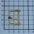 Пряжка ЗОЛОТО 25 мм тип D1268
