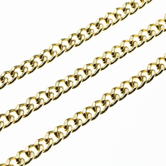 Ланцюг декоративний ЗОЛОТО 8 мм