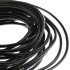 Шнур парафін. 3 мм тип U0378 чорний круглий Італія