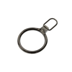 Язичок-кільце ЧОРНИЙ НІКЕЛЬ 5мм тип B137
