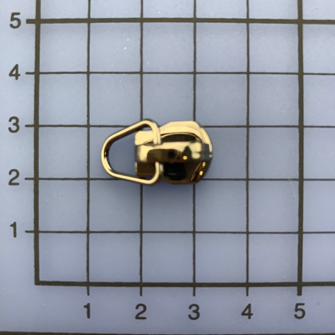 Курсор вільний з язичком ЧОРНИЙ НІКЕЛЬ 5 мм тип B151-B58