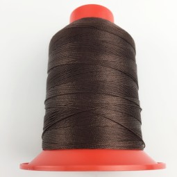 Нить SERAFIL №20 коричневый эбонит 100%полиэстер 600м Германия