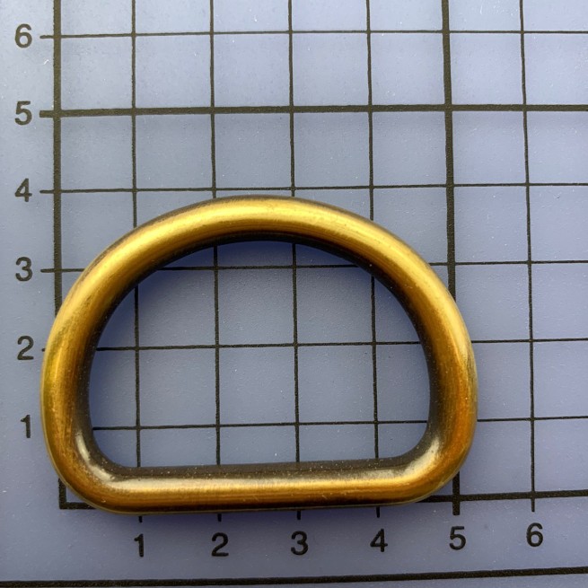 Півкільце ЛАТУНЬ 40x27x6 мм тип C6040