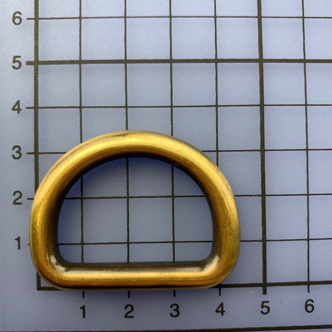 Півкільце ЛАТУНЬ 30x22x6 мм тип C6040