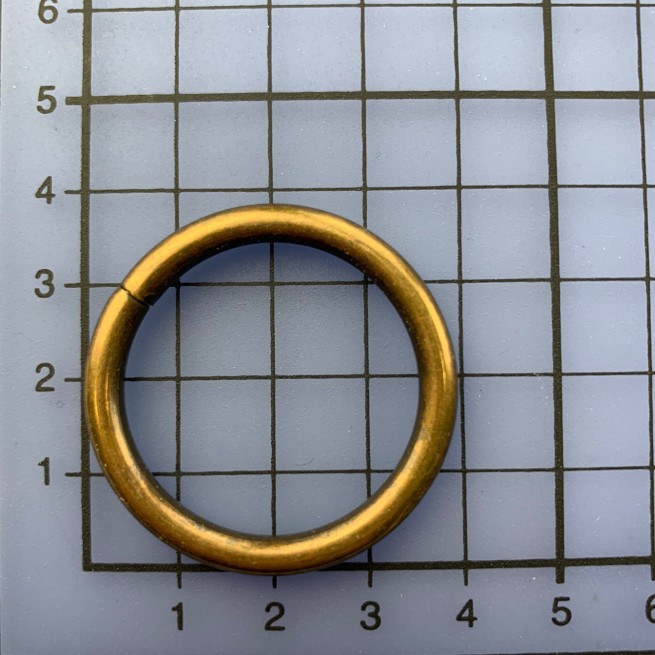 Кільце ЛАТУНЬ-АНТІК 30x4 мм