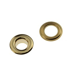 Люверс ЗОЛОТО 10 мм тип X0646 (20 шт.)