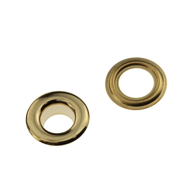 Люверс ЗОЛОТО 10 мм тип X0646 (20 шт.)