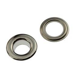 Люверс НІКЕЛЬ 13 мм тип X0646 (20 шт.)