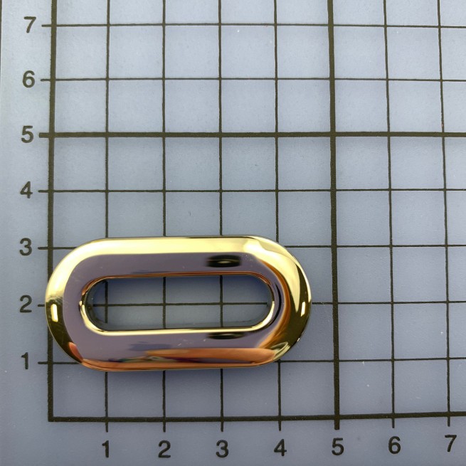 Люверс плоский НІКЕЛЬ 30 мм тип D1062