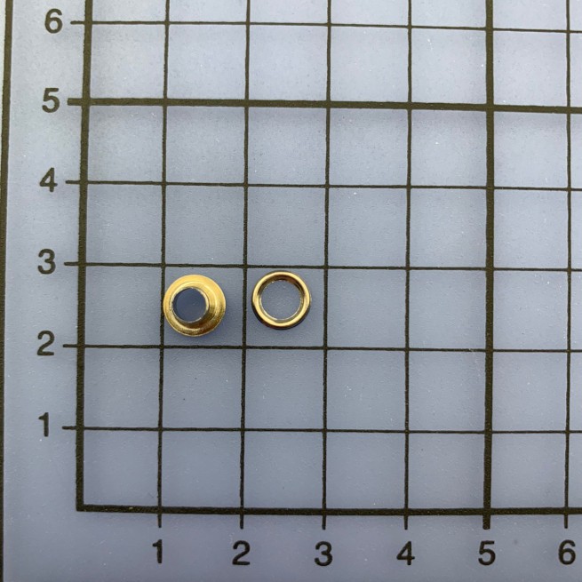 Люверc НІКЕЛЬ 4 мм тип X1246 (100 шт.)