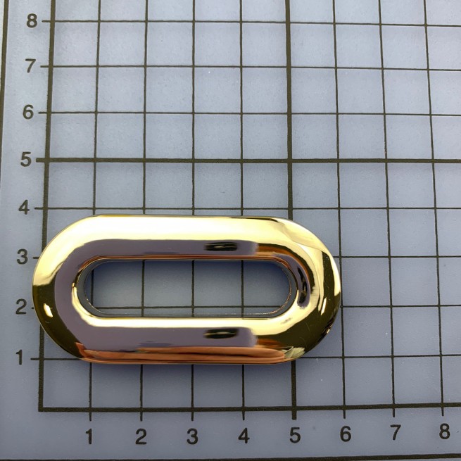 Люверс плоский НІКЕЛЬ 40 мм тип K1543