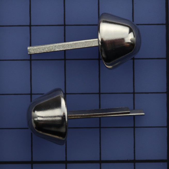 Ніжка для сумки НІКЕЛЬ конус 16 мм тип A3698