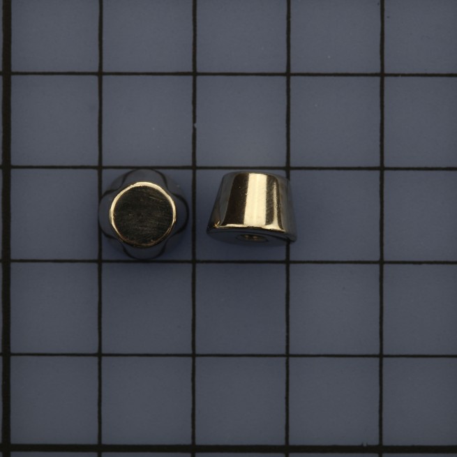 Ніжка для сумки НІКЕЛЬ конус 9 мм тип C5753 без гвинта