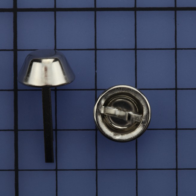 Ніжка для сумки НІКЕЛЬ призма 14 мм тип C5724