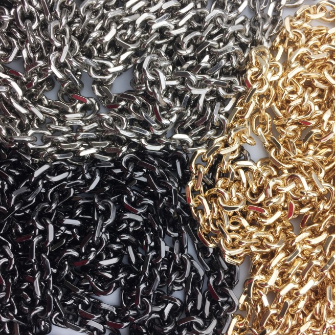 Ланцюг декоративний ЧОРНИЙ НИКЕЛЬ