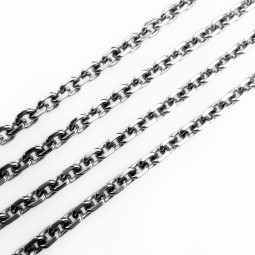 Цепь декоративная НИКЕЛЬ 6 мм