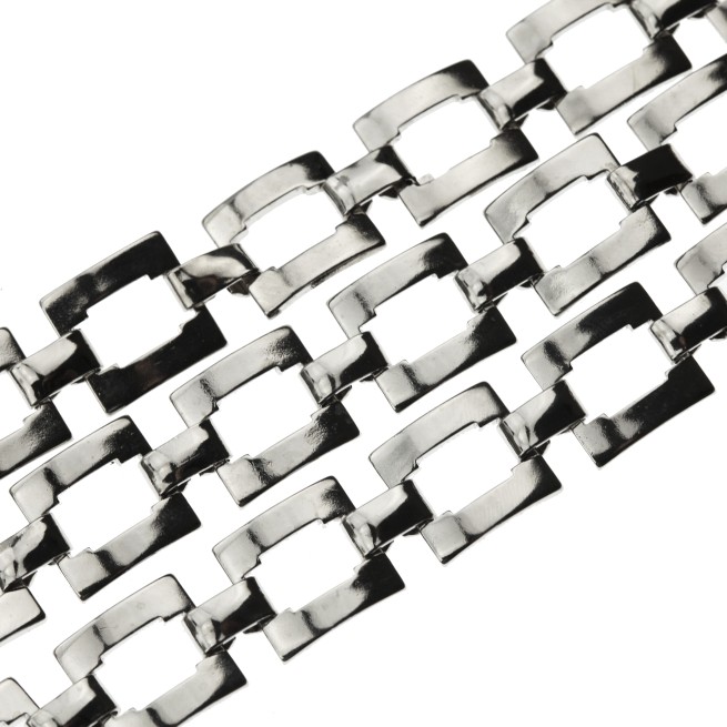 Ланцюг декоративний Нікель 13 мм