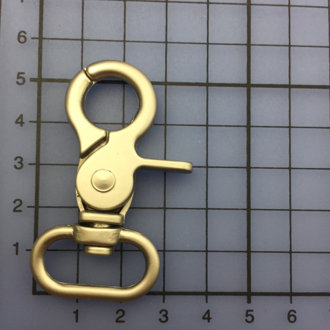 Карабін НІКЕЛЬ МАТОВИЙ 20 мм тип H1227