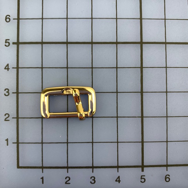 Пряжка СВІТЛЕ ЗОЛОТО 15 мм тип D7700