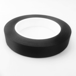 Тасьма самоклеюча 20 мм чорний нейлон 50 м