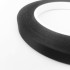 Тасьма самоклеюча 10 мм чорний нейлон 50 м