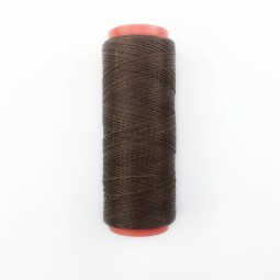 Нитка вощена плоска 100 м 0,8 мм коричневий кедр Туреччина