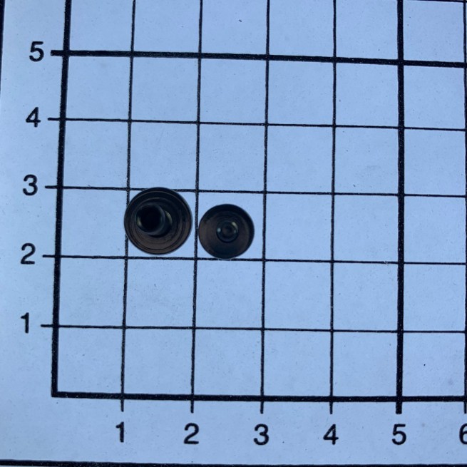 Гвинт ремінний ЧОРНИЙ НІКЕЛЬ 10х8 мм