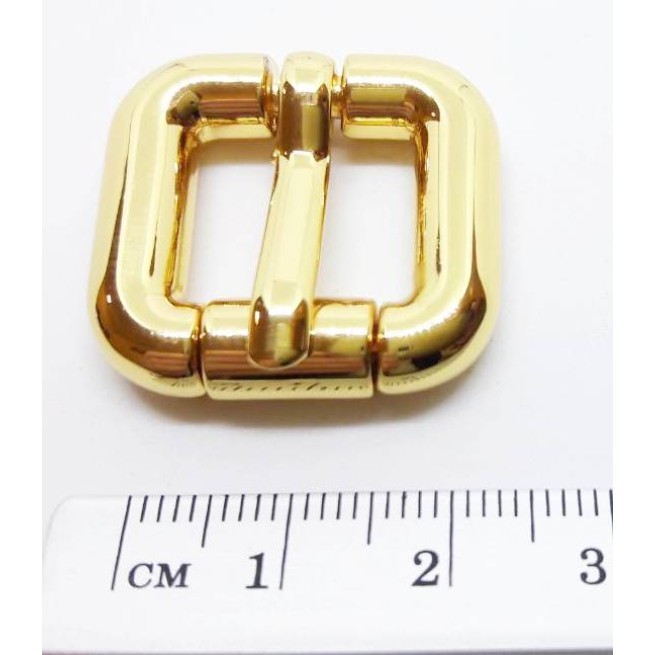 Пряжка ЗОЛОТО 15 мм тип D0430