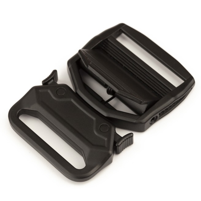 Пряжка-фастекс ЧОРНИЙ ГРАФІТ 38 мм тип27700